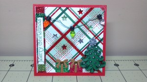 I took part in a swap on YouTube hosted by Scrapdaworld and this was my entry.