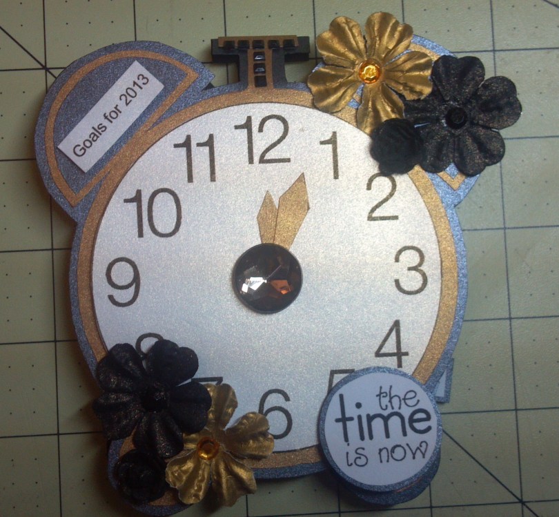 TCC 2013 Goal Calendar Clock Flat View