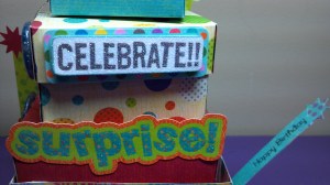 Birthday Celebration Wagon Close Up Details