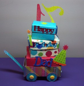 Birthday Celebration Wagon Second Side