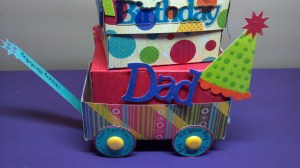 Birthday Celebration Wagon Close Up
