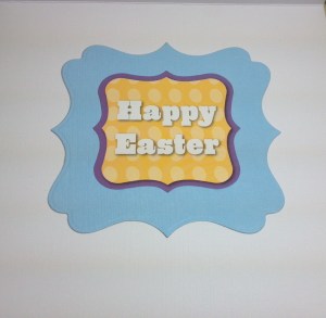 Easter Bunny Card Inside