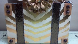 Diva Suitcase Treat Box Back Close Up