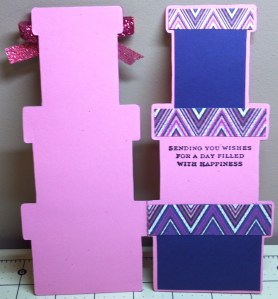 Tall Present Card Inside