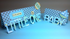 Baby Shower Money/Certificate Holder and Gift Card Holder