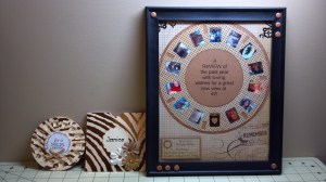 View Finder Reel Card, Envelope, and Framed Card