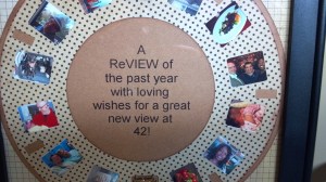 View Finder Reel Framed Card Close Up of Reel