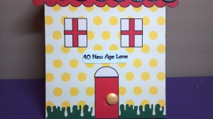 40 New Age Lane Birthday Card - Close Up