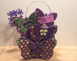 Blingalicious Butterfly Treat Box - Back View