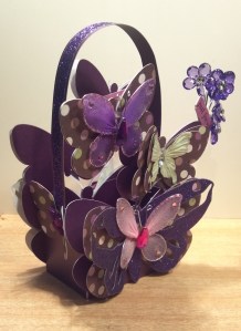 Blingalicious Butterfly Treat Box - Front Angle View