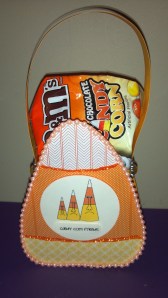 Crazy Candy Corn Treat Box - With Treats