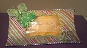 25th Anniversary Pillow Box - View 2