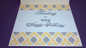 Valuable Treasure Birthday Card - Inside 