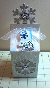Christmas Snowflake Milk Carton Box 2