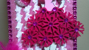 Fuschia Prima Doll Tag Close Up 2