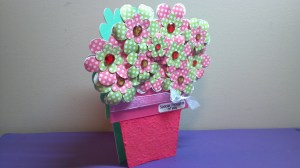Flower Pot Shaped Card 2
