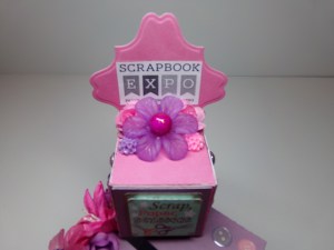 Scrapbook Expo Bank Block Close Up