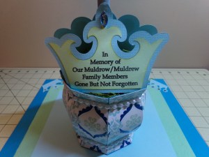 Assorted Crowns Topiary Centerpiece Female Crown Sentiment