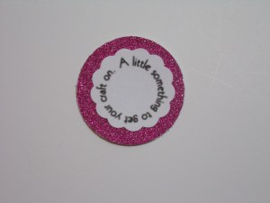 Sentiment from The Cutting Cafe Test Tube Candy Holder Set