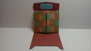 School Days Mini Folio Partial Open