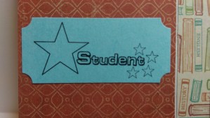 School Days Mini Folio Ticket Close Up