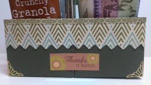 Coffee Cup Holder Back Sentiment