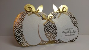 Pumpkin Trio Sympathy Card