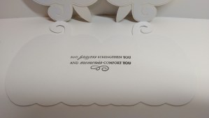 Pumpkin Trio Sympathy Card Inside