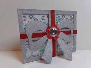 Christmas Present Shaker Card