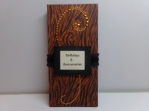 Birthdays and Anniversary Calendar Keeper