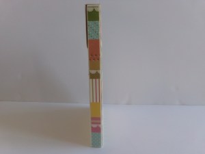 Side view of folio box