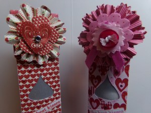 Sweet Kisses Tube Boxes Top Embellishment