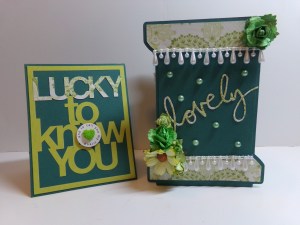Lucky to Know You Card and Spool Box