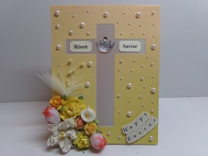 Cross Window Card Front