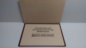 Dad Birthday Card Inside