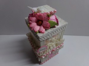 Shabby Vending Machine Top Front View