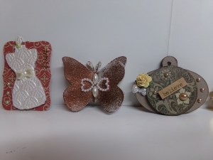 Dressform, Butterfly, and Tag Charm Tiny Embellishments