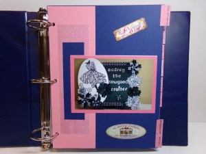 I decided to add pictures of my craft projects and get togethers with crafty friends to the divider pages.