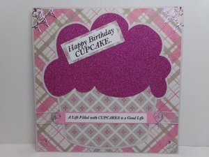 Huge Cupcake Birthday Card #2
