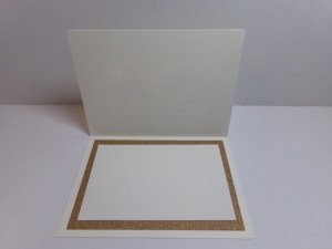 Butterfly Shadow Box Thank You Card Inside