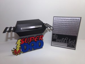 Grill Card Holder and Matching Father's Day Card