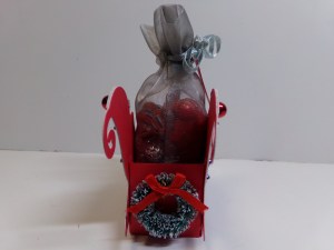 Sleigh Treat Box Back