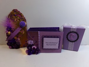 Inspirational Tag, Mini Album, and Goodie Box