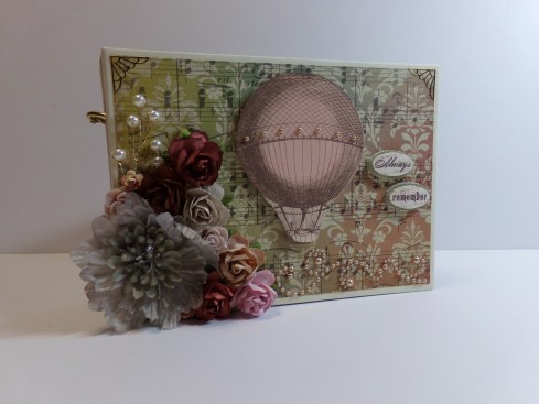 Vintage Ring Bound Mini Album Cover