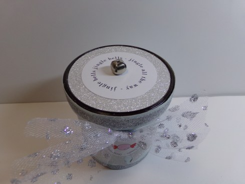 Altered Talenti Gelato Jar - Top