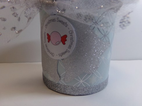 Altered Talenti Gelato Jar - Close Up