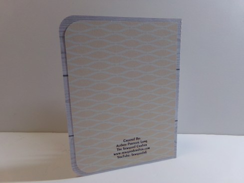 Flower Pop Up Card Back