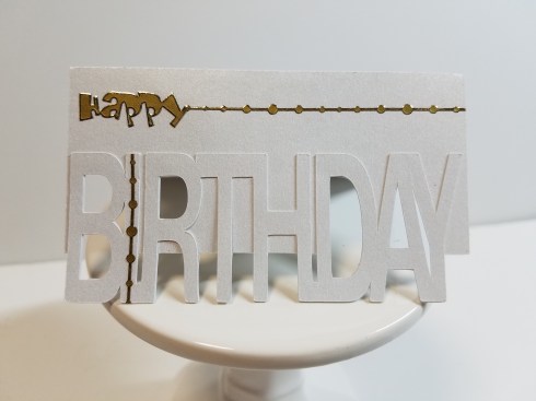 65th Birthday Gift Card Holder