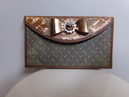 Steampunk Mini Wallet Front