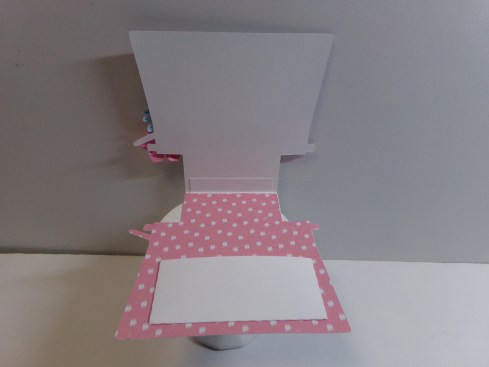 Typewriter Shaped Card Inside